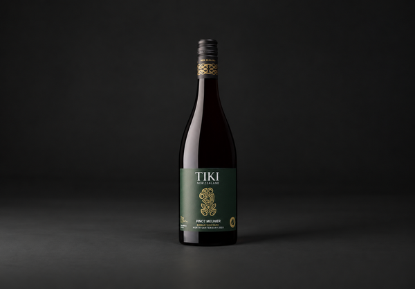 Tiki Single Vineyard Pinot Meunier 2023, a red wine from the Waipara Valley, North Canterbury, New Zealand
