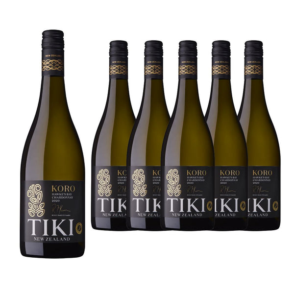 Tiki KORO Hawke's Bay Chardonnay 2020 ($35 per bottle)