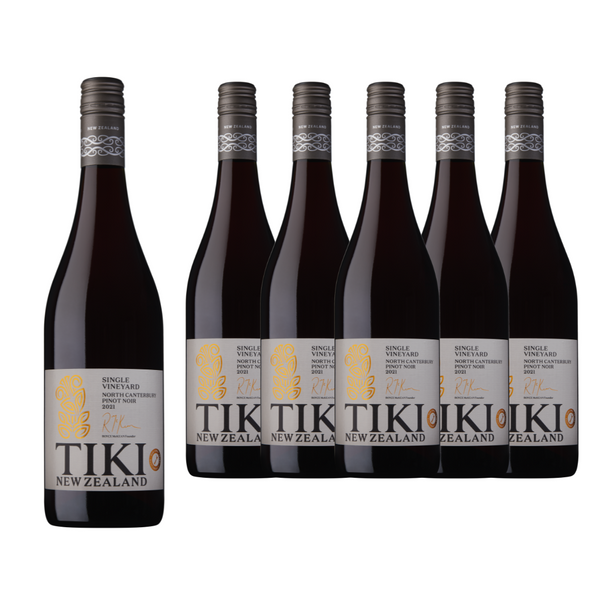 Tiki Single Vineyard North Canterbury Pinot Noir 2021 ($28 per bottle)