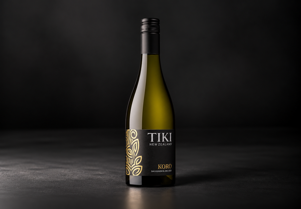 Tiki KORO Sauvignon Blanc 2023, a single vineyard Sauvignon Blanc from Tiki Wine & Vineyards, New Zealand