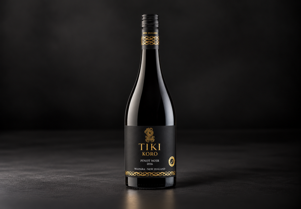 Tiki KORO Waipara Pinot Noir 2016, a North Canterbury Pinot Noir from the Waipara Valley, New Zealand