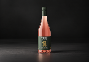 Tiki Single Vineyard Pinot Noir Rosé 2024, a dry rosé from North Canterbury, New Zealand