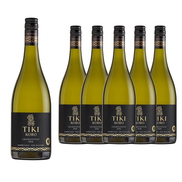 Tiki KORO Hawke's Bay Chardonnay 2018 ($35 per bottle)