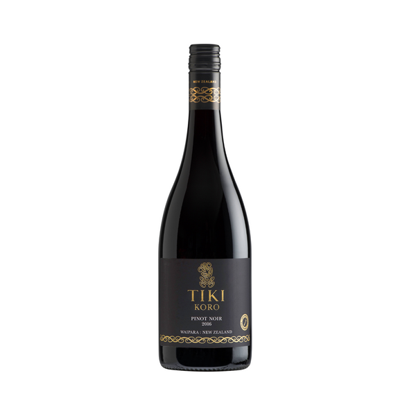 Tiki KORO Waipara Pinot Noir 2016 ($40 per bottle)