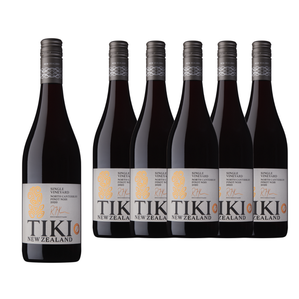 Tiki Single Vineyard North Canterbury Pinot Noir 2020 ($28 per bottle)